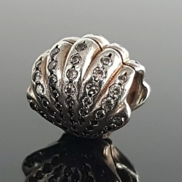 Pandora Ariel's Crystal seashell charm. - Picture 8 of 8